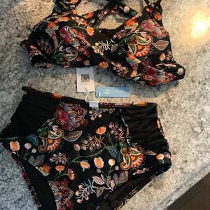 NWT CUPSHE high waist bikini. Never worn.